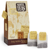 Bag Ladies Tea box front showing packaging and literary theme for gifting