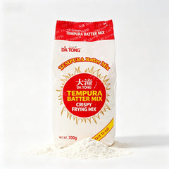 BAHWJCTO front packaging showing 700g tempura mix, ensures convenient multiple batches