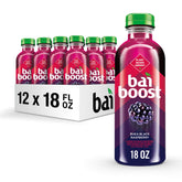 Bai Boost front bottle showing black raspberry label and clean ingredients benefit