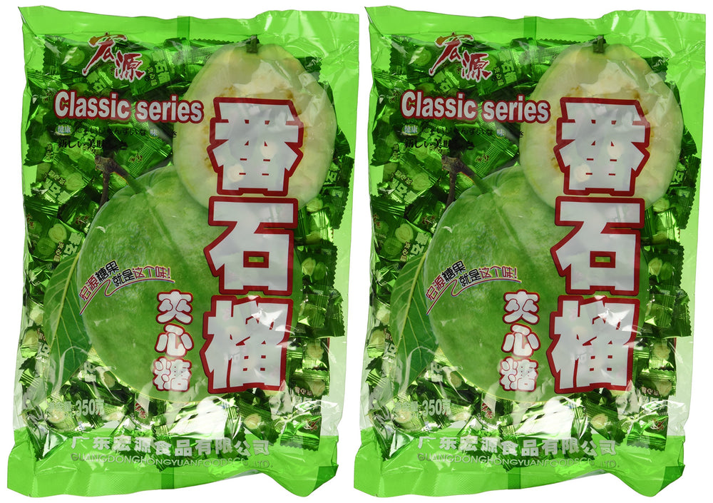 Bai Chuan HongYuan front pack showing guava candies and convenient sharing