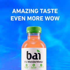 Bai pouring over ice illustrating chilled refreshment and low sugar