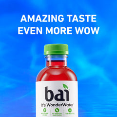 Bai Kula Watermelon bottle emphasizing refreshing melon flavor and low sugar