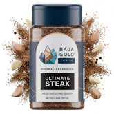 Baja Gold front jar showing brand and 6.6 oz size, clear pantry benefit