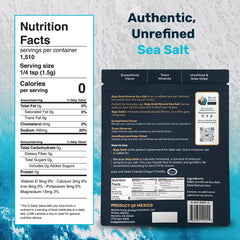 Baja Gold open resealable bag demonstrating freshness retention for long use