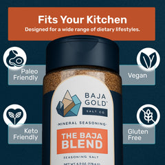 Baja Gold seasoned chicken on the grill delivering savory crust