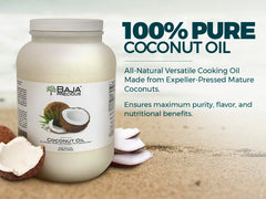 Baja Precious oil pouring from jug for easy measuring and cooking