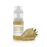 Bakell gold Tinker Dust front packaging showing compact pump and label, adds instant shine