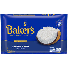 Baker's front package showing 14 oz bag and branding benefit convenience