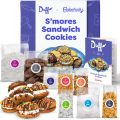 Baketivity kit front packaging showing all included items and easy start benefit