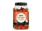 Bali's Best jar front view showing turmeric ginger chews and label benefit