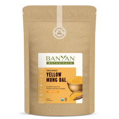 Banyan Botanicals front packaging showing organic label and benefits