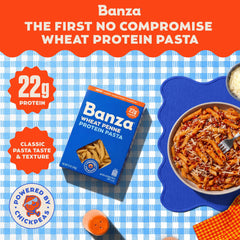 Banza ingredient label clear view showing simple clean ingredients