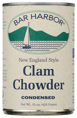 Bar Harbor label close-up highlighting ingredients and authentic Maine heritage benefit