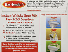 BAR-TENDER'S BRAND close-up of mix texture in glass showing smooth consistency for balanced drinks