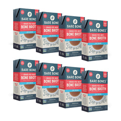 Bare Bones front packaging 16oz showing label and branding benefit of convenience
