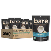 bare front packaging showing bag and branding with clean snack appeal