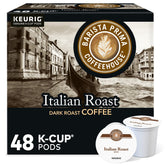 Barista Prima front packaging showing 48-count and bold roast benefits