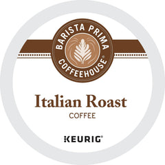 Barista Prima pod top seal displaying single-serve compatibility and freshness