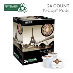Barista Prima K-Cup pod top view illustrating Keurig compatibility and easy use