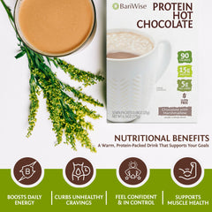 Close-up of BariWise powder texture, smooth mixability benefit