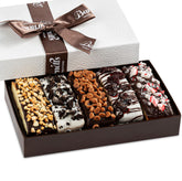 Barnetts front packaging mini sampler showing elegant gift box benefit: great presentation