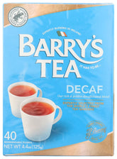 Salthouse & Peppermongers Barry's Tea decaf front pack showing branding and quantity