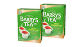 Barry's Tea front packaging showing two 80ct boxes, clear value