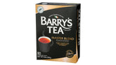 Barry's Tea front packaging showing Master Blend and count benefit