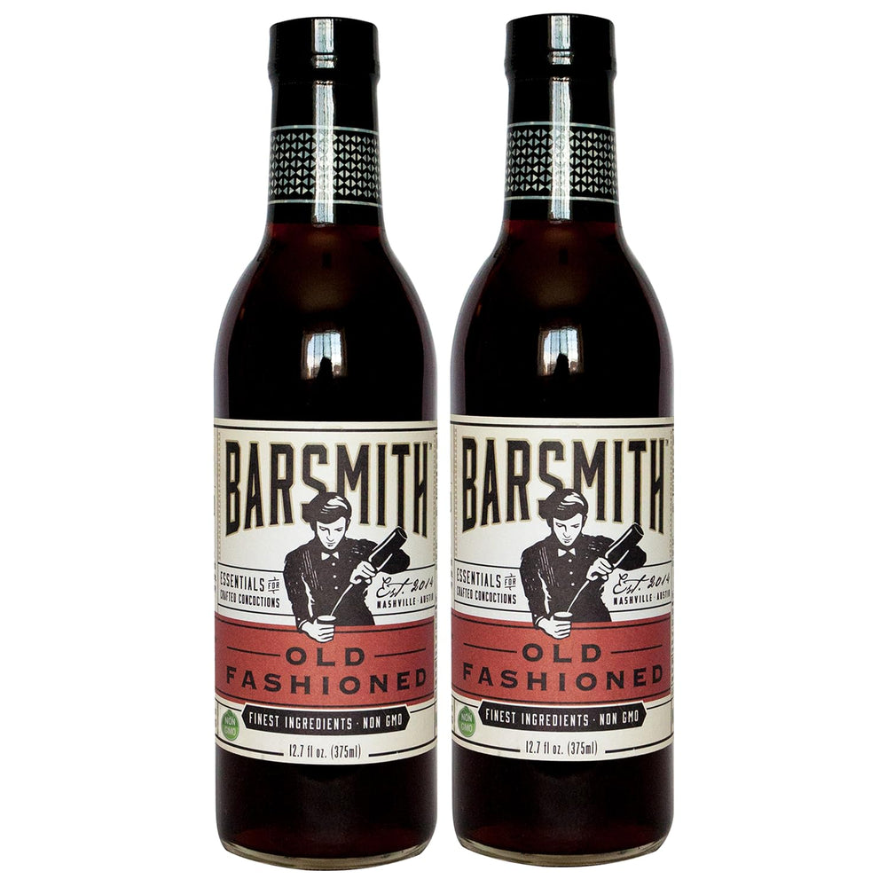 Barsmith front-pack shot showing two 12.7 oz bottles and label benefits