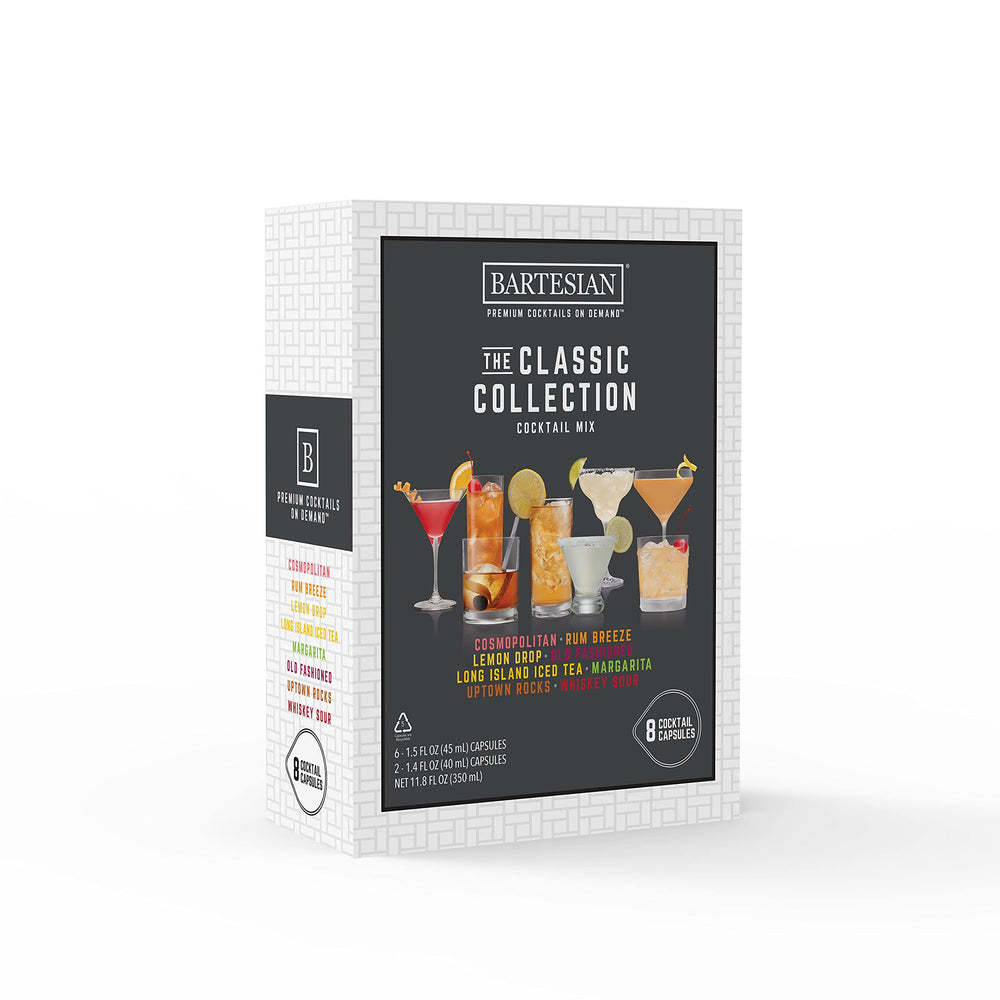 Bartesian box front showing Classic Collection variety, clear labeling and easy selection benefit