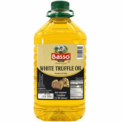 Basso gallon container front label showing product identity and bulk size benefit