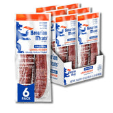 Bavarian Meats front packaging showing six Landjaeger sticks and convenience