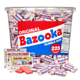 Bazooka tub front packaging showing brand and quantity, ideal for event supply