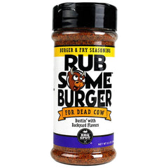 BBQ Spot Rub Some Chicken close-up of jar lid and citrus-herb rub, adds bright flavor