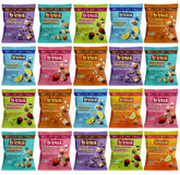 B'cuz front packaging variety pack showing assorted flavors and convenience