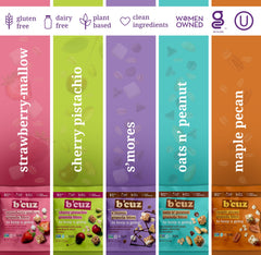 B'cuz arranged flavor assortment showing diversity and selection benefit