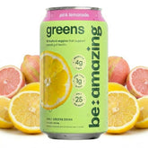 Be Amazing front can showing Pink Lemonade flavor and benefits