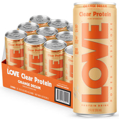 Be LOVE front can Orange Dream showing refreshing label and convenience