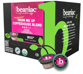 beaniac front packaging showing 30-count box and brand for clear product identification