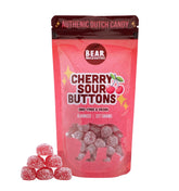 Bear Necessities front packaging showing bold cherry branding and resealable bag benefit