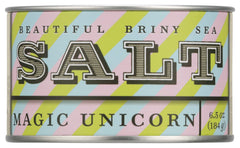 Beautiful Briny Sea jar front label showing product name and size