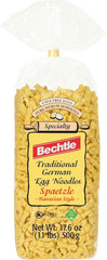 Bechtle uncooked spaetzle close-up showing semolina texture and egg quality benefit