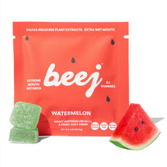 BEEJ watermelon front packaging showing brand and discreet gifting benefit