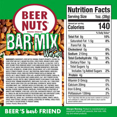 BEER NUTS close-up wasabi pea showing spicy crunch and bold flavor