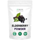 Beleon Goods For Life front pouch showing elderberry powder and branding benefit convenience