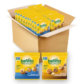 belVita front of box showing variety pack and convenience
