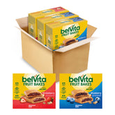 belVita front package showing 15-count variety pack and convenient servings