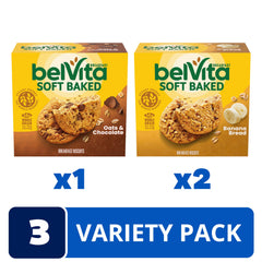 belVita Oats & Chocolate bar close-up highlighting oats and chocolate