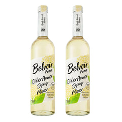 BELVOIR FRUIT FARMS front packaging showing two 500ml bottles and brand clarity