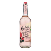 Belvoir Fruit Farms front bottle view showing elegant floral lemonade packaging and refreshing appeal